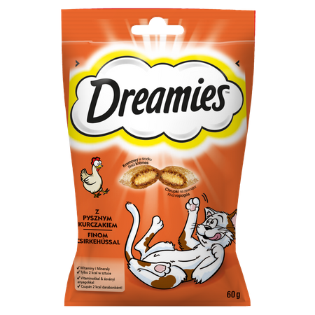 no pork DREAMIES Chicken Cat Snack 6x60g