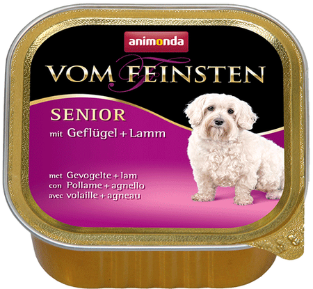 Animonda Dog Vom Feinsten Senior Poultry with lamb 6x150g