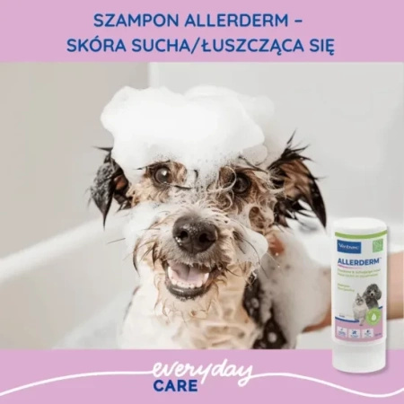 Virbac Allerderm shampoo for dry and scaly skin for dogs and cats 250 ml
