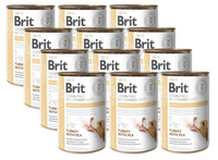 BRIT GF Veterinary Diets Dog Hepatic 12x400g - wet dog food
