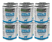 no pork Farmina Vet Life Canine Hypoallergenic Fish&Potato 12x300g