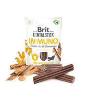 BRIT CARE Dog Dental Stick Immuno cu probiotice și scorțișoară 7szt (251g)