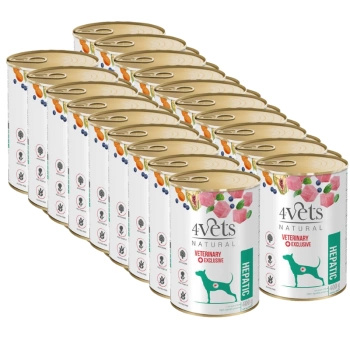 no pork Dolina Noteci 4Vets Hepatic for Dogs 18x400g
