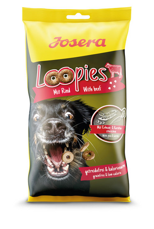 no pork Josera Loopies Beef 150g