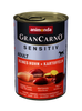 no pork Animonda GranCarno Sensitiv Adult Dog Chicken & Potatoes 12x400g