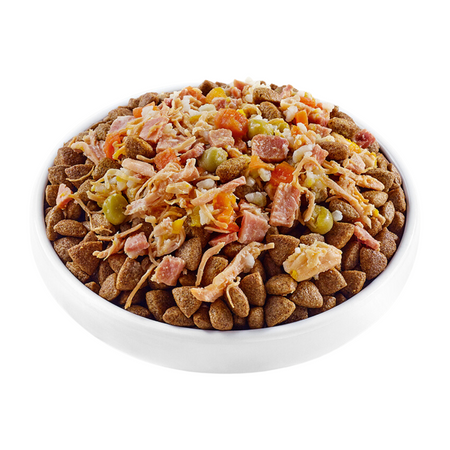 Applaws Taste Toppers Natural Wet Dog Food Chicken with Ham and Vegetables 156g