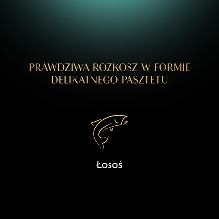 SHEBA Finesse tray 85 g – complete wet food for adult cats, with salmon, in pâté