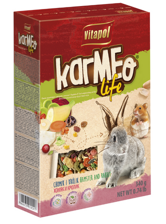Vitapol Food for Hamsters and Rabbits 2-in-1 340g