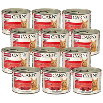 Animonda Cat Carny Adult Beef 12x200g