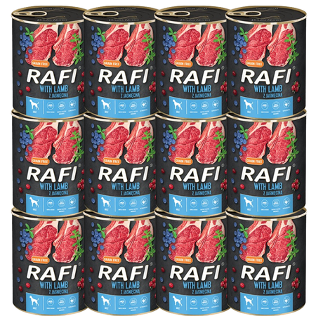 NO PORK Dolina Noteci Rafi with lamb 12x800g