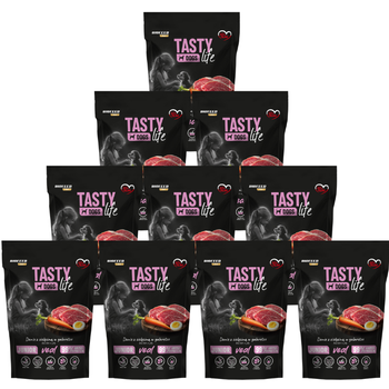 Tasty Dogs Life Junior Veal in Jelly Dish 10x150g