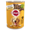 Pedigree Wet Food for Adult Dogs with Chicken and Vegetables in Jelly 400g