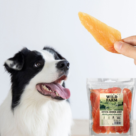 WILD FARM Soft chicken breast 500g dog treats