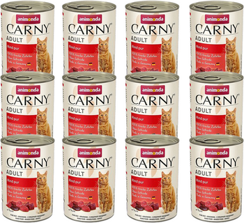 no pork Animonda Cat Carny Adult Beef 12x400g