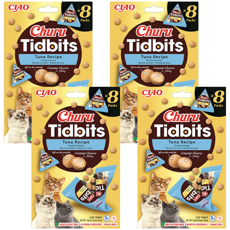 INABA Cat Churu Tidbits - tuna 4x(8x12g)