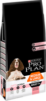 Purina Pro Plan Medium & Large 7+ Sensitive Optiderma Salmon & Rice 14kg