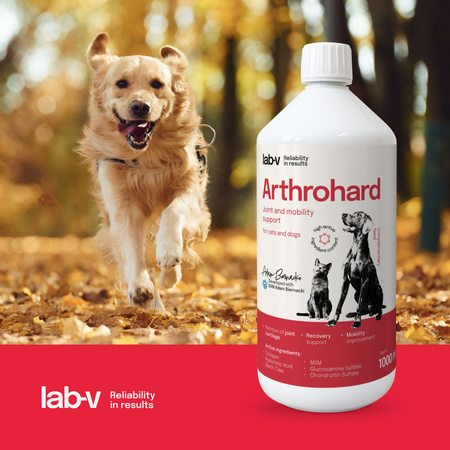 LAB-V Arthrohard 3x1000ml Joint support supplement for dogs and cats