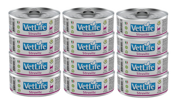 NO PORK Farmina Vet Life Feline Struvite 12x85g