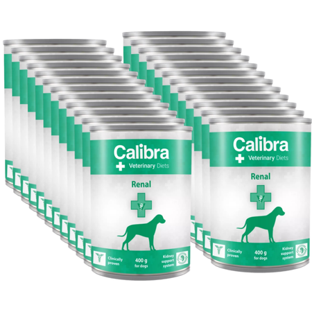 no pork Calibra Veterinary Diets Dog Renal 24x400g