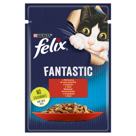 no pork Felix Fantastic Beef Jelly 26x85g