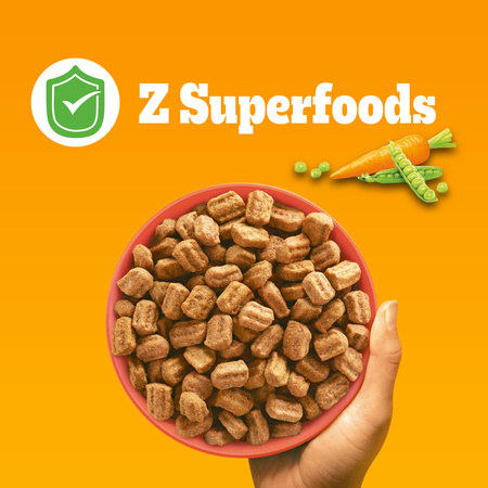 PEDIGREE® Adult Professional Nutrition 12kg with poultry and vegetables - complete dry food for adult dogs of large and medium breeds