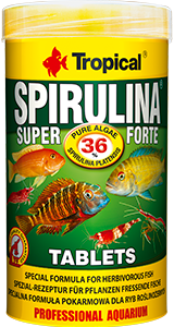 Tropical Super Spirulina Forte 80pcs Tablets 50ml