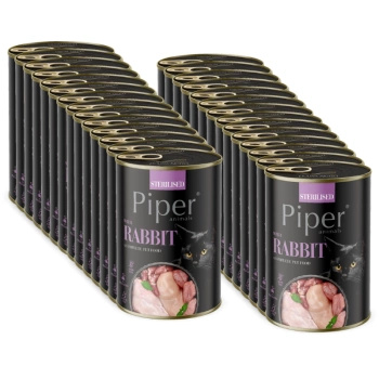 DOLINA NOTECI Piper for sterilized cats with rabbit 24x400g