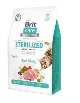 no pork Brit Care Cat Grain-Free Sterilised Urinary Health with Chicken 400g