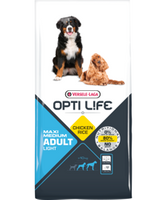 no pork Versele-Laga Opti Life Adult Light Medium & Maxi with Chicken 12.5kg