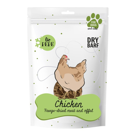 PAKA ZWIERZAKA - Lio PEPE Chicken Treat (chicken hearts) 60g
