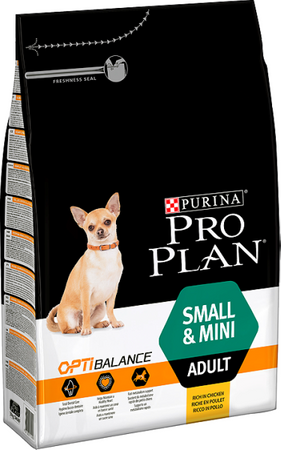 NO PORK Purina Pro Plan Small & Mini Adult Optibalance 7kg