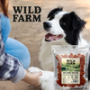 WILD FARM Hearts with duck and rice 500g dog treats