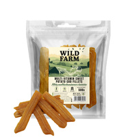 WILD FARM multivitamin yam fillets 500g dog treat