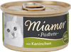 no pork Miamor Pastete rabbit 12x85g tin
