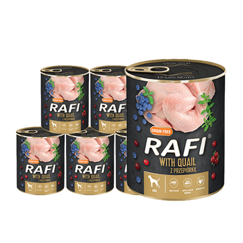 NO PORK Dolina Noteci Rafi with Quail 6x800g