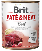 Brit Pate &amp; Meat with Beef 800g