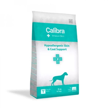 no pork Calibra Veterinary Diets Dog Hypoallergenic Skin/Coat 2kg