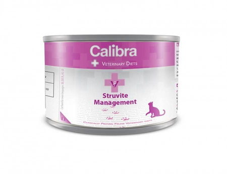 no pork Calibra Veterinary Diets Cat Struvite 12x200g