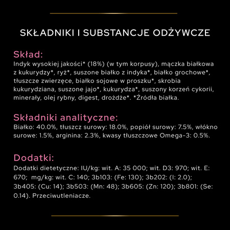 PRO PLAN Delicate Digestion Cat Food Rich in Turkey 1.5kg