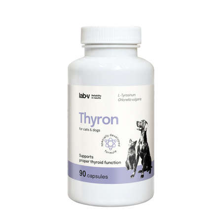 Lab-v Thyron – Support for proper thyroid function for dogs and cats 90 capsules