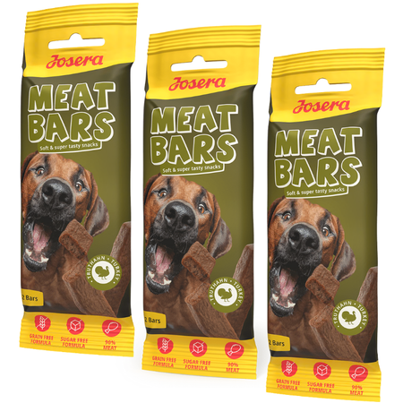 JOSERA Meat Bars Turkey 3x40g