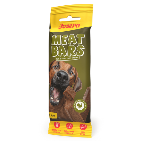 JOSERA Meat Bars Turkey 3x40g