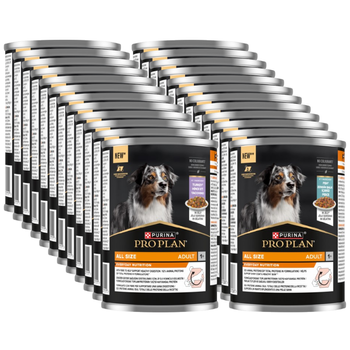 PRO PLAN Everyday Nutrition Adult Dog Food Mix of Flavors in Jelly 24x400g