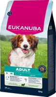 EUKANUBA Adult Small & Medium Breed Rich in Lamb & Rice 12kg