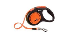 Flexi Classic Leash Tape S 5m Up to 15kg Orange Neon