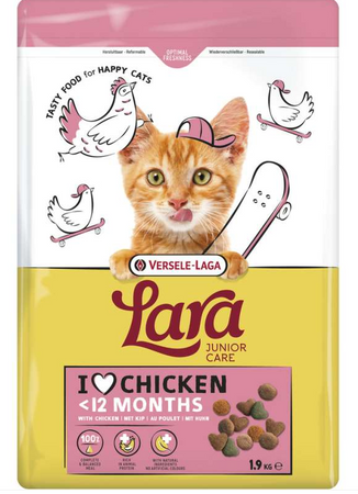 VERSELE-LAGA Lara Junior 1.9kg – food for kittens and young cats