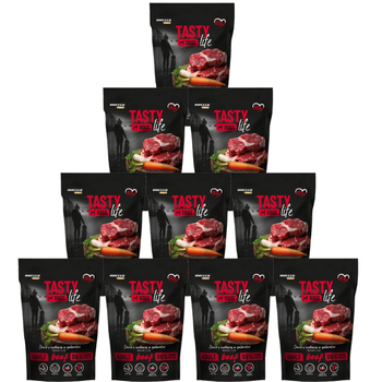 Tasty Dogs Life Beef in jelly 10x500g