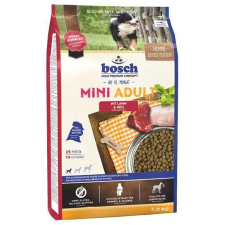 BOSCH Adult Mini Lamb &amp; Rice 1kg