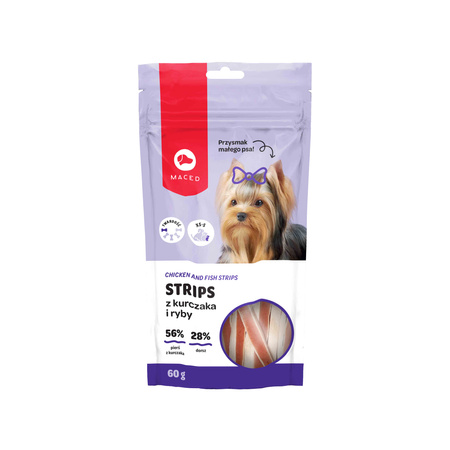 MACED Chicken and fish strips 60g
