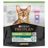 NO PORK PRO PLAN Sterilised Renal turkey-rich cat food 400+400g GRATIS